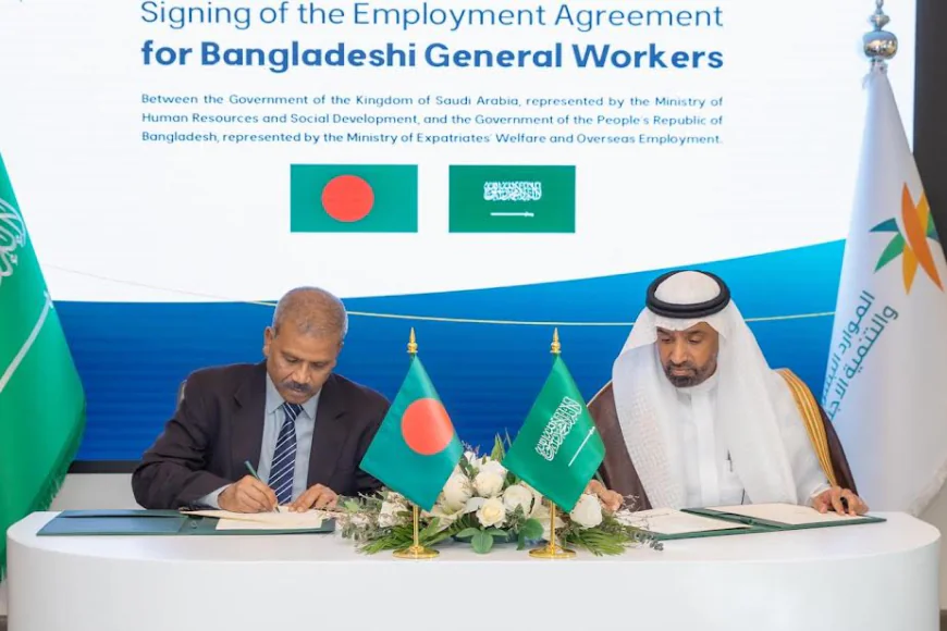 Bangladesh, Saudi Arabia Ink Landmark Manpower Recruitment Agreement