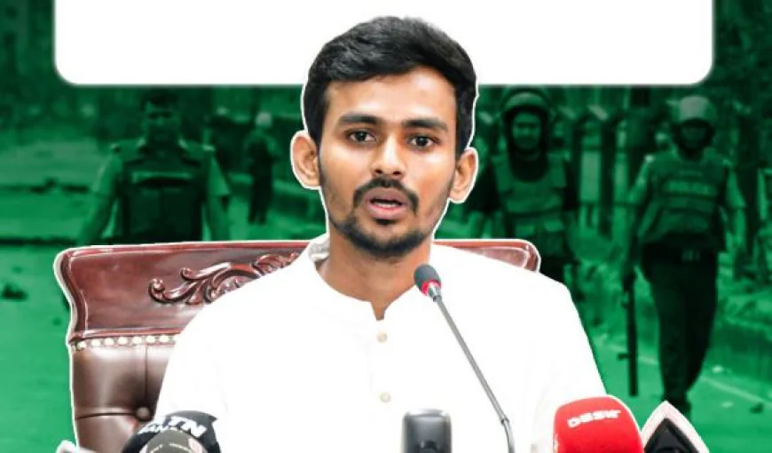 Asif Mahmud: Awami League Must Be Tried as a Party