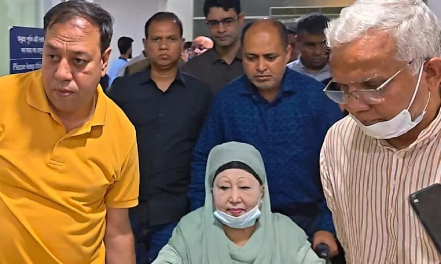 Khaleda Zia hospitalized at Evercare Hospital