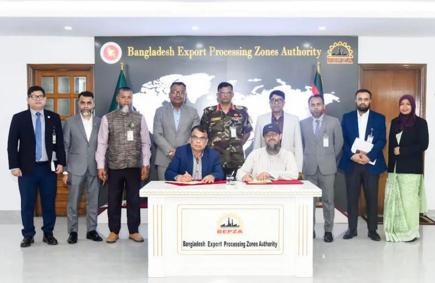 Chinese firm to set up high-end apparel factory at BEPZA EZ