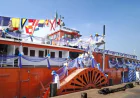 Century-Old Paddle Steamer PS Mahsud Relaunched as Pleasure Cruise
