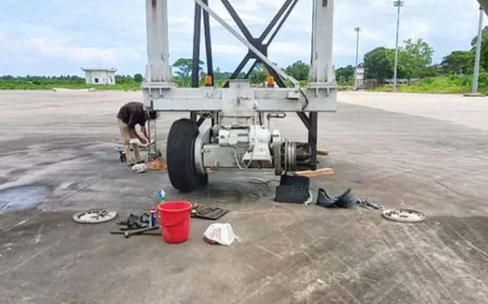 One Killed in Boarding Bridge Wheel Explosion at Osmani Airport