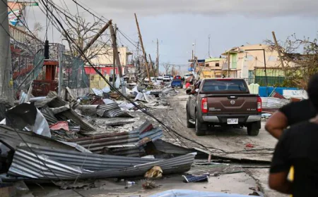 Hurricane Melissa Leaves Nearly 50 Dead Across the Caribbean