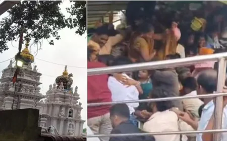 Nine Killed in Temple Stampede in India