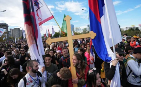 Serbia Remembers Deadly Train Station Collapse on First Anniversary