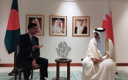 Dhaka Stresses Need for Peace and Stability in the Middle East