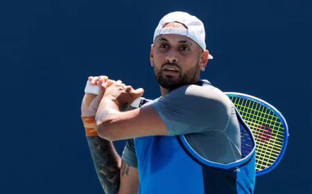 Kyrgios eyes ‘miracle’ Australian Open return after knee improves
