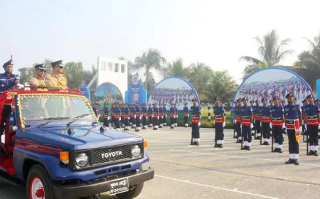 59th TRC Batch Passing-Out Parade Held in Khulna