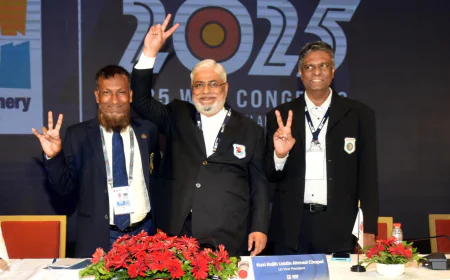 Chapal Becomes New President of World Archery Asia