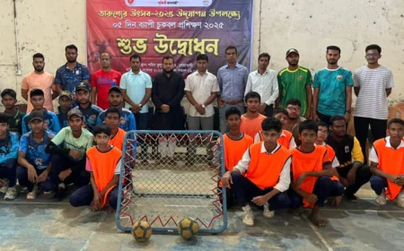 Tchoukball Training Kicks Off in Noakhali