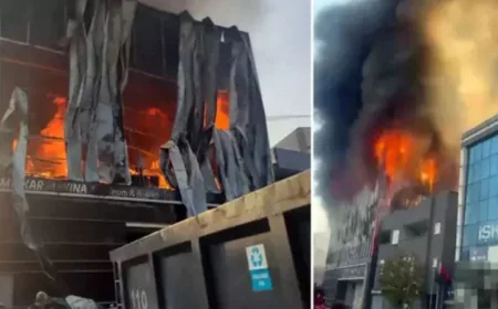 Six Dead in Turkish Perfume Warehouse Fire, Reports Say