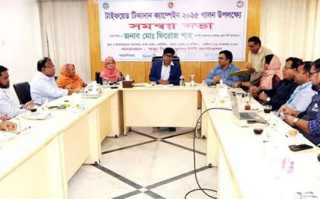 Typhoid Vaccination Campaign Achieves 94% Target in Khulna City