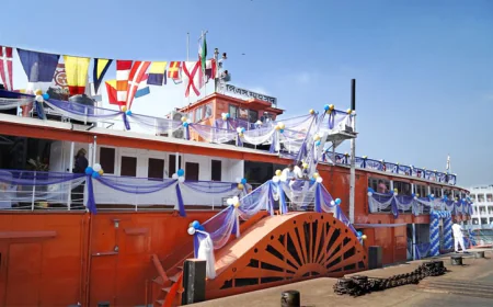 Century-Old Paddle Steamer PS Mahsud Relaunched as Pleasure Cruise
