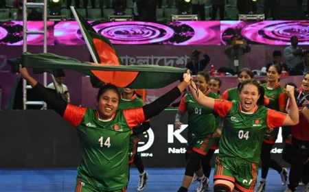 Bangladesh advances to Women's Kabaddi World Cup semifinal