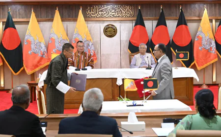 Bangladesh and Bhutan Sign Two New Agreements
