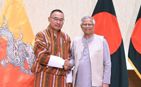 Bhutan PM’s Visit Reaffirms Strong Dhaka–Thimphu Relations: Joint Statement