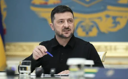 Zelensky Welcomes ‘Principles’ of New U.S. Draft to End War
