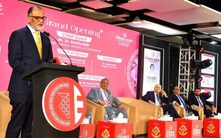 Ceramics industry shows strong potential as an export sector: Bashir