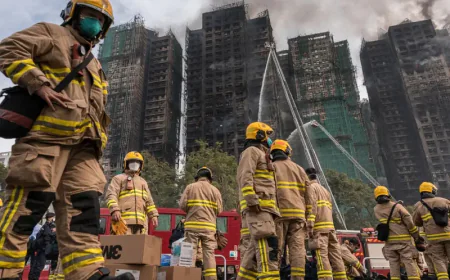 Hong Kong Anti-Corruption Agency Arrests 8 in Connection with Deadly Fire