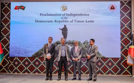 50th anniversary of proclamation of independence of Timor-Leste celebrated