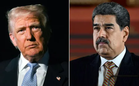 Trump escalates threats toward Venezuela, warning that its airspace is closed