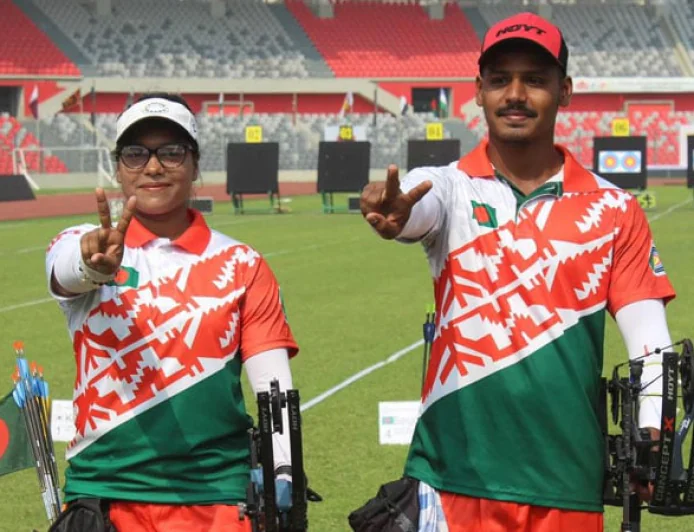 Bangladesh Reaches Final in Compound Mixed Team