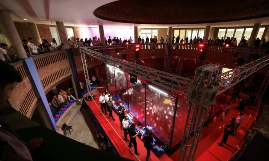 Iranian Tech Prodigies Compete in High-Stakes Robotics Challenge