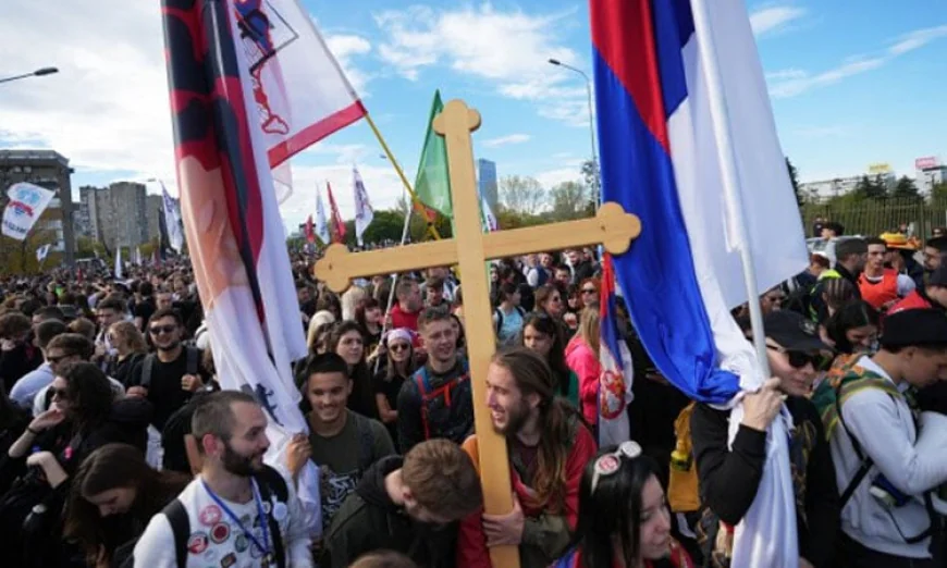 Serbia Remembers Deadly Train Station Collapse on First Anniversary