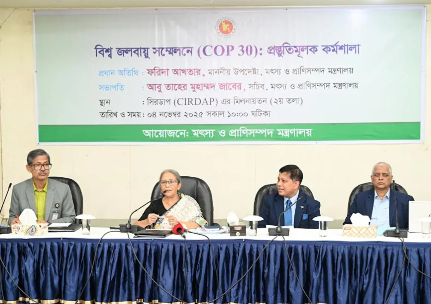 Farida urges broader representation for Bangladesh at COP
