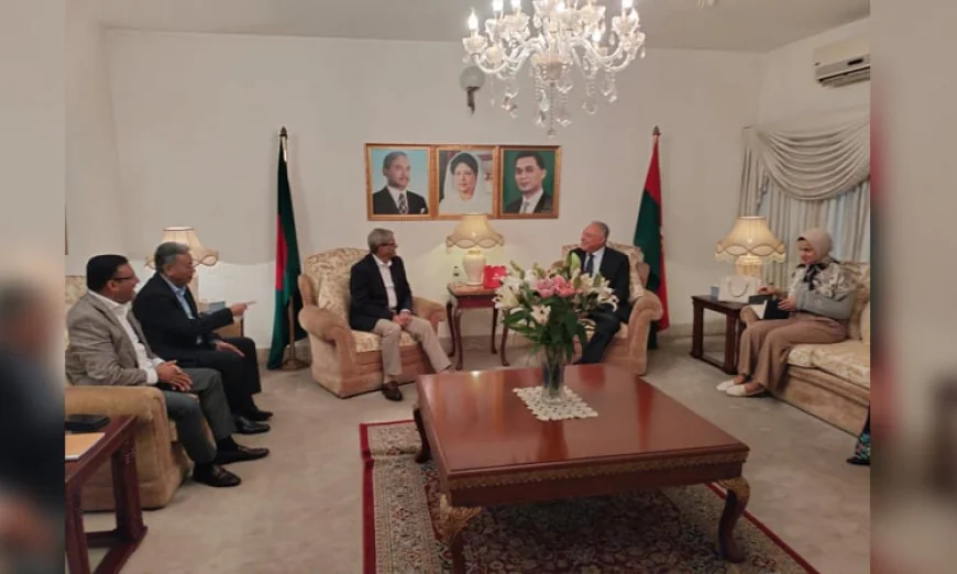 Egyptian envoy meets with Mirza Fakhrul