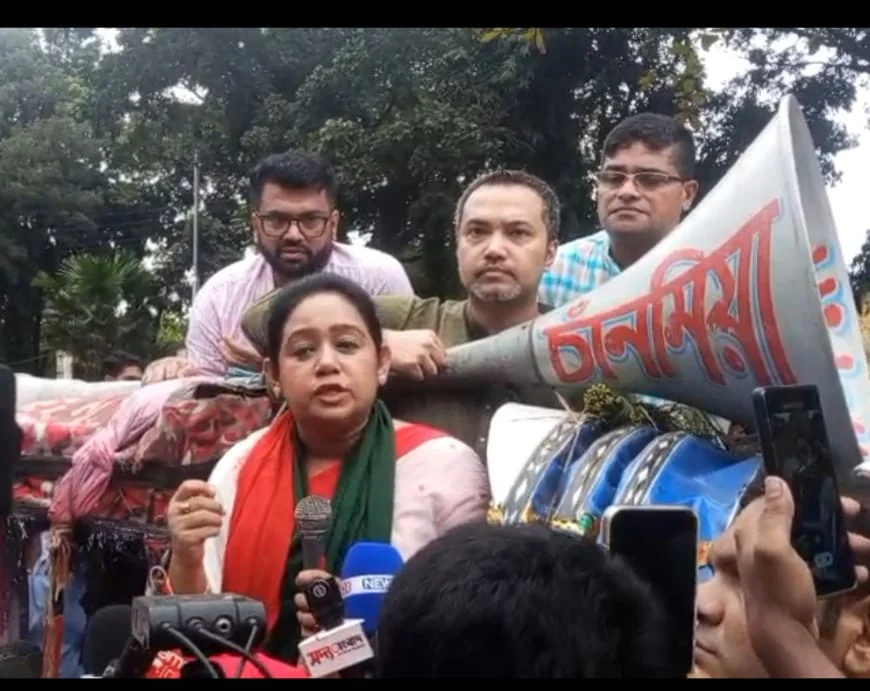 Bangladesh First says Dhaka-14 , Tuli pledging at public rally