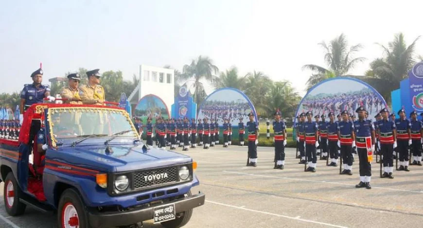 59th TRC Batch Passing-Out Parade Held in Khulna