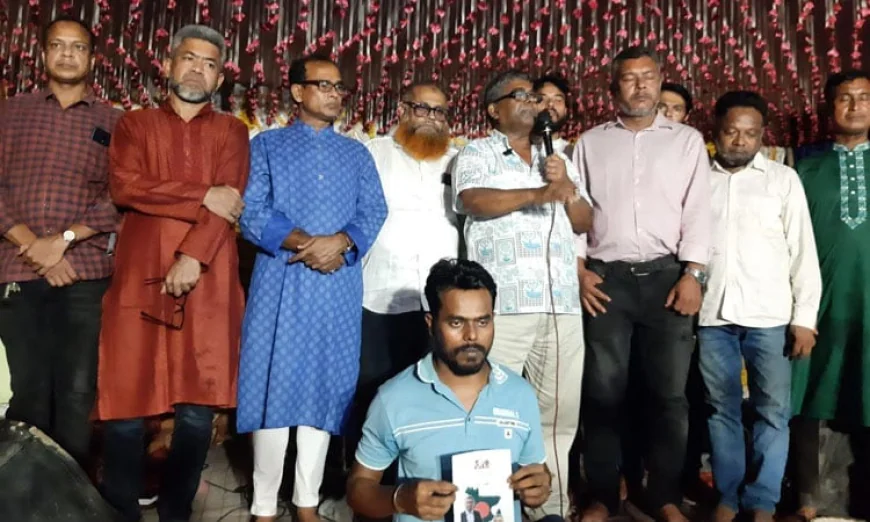 BNP Distributes 31-Point Leaflets at Ras Mela in Chitalmari