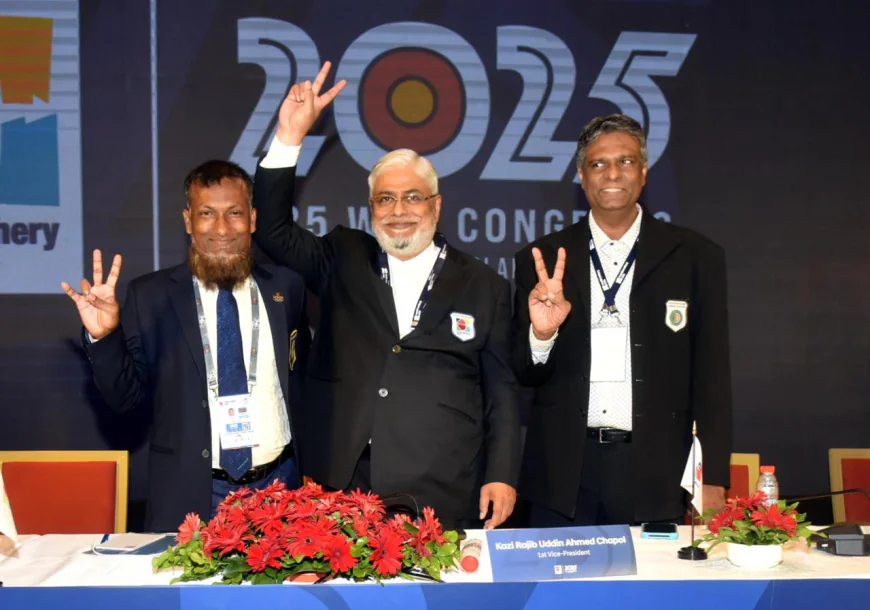 Chapal Becomes New President of World Archery Asia