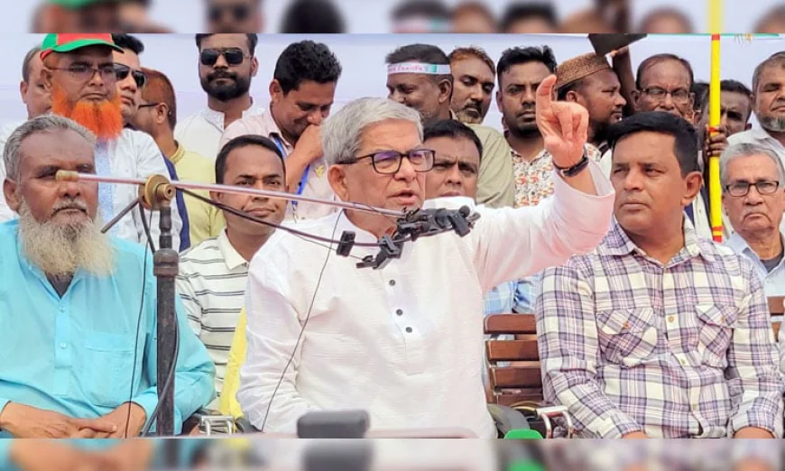 Next Election to Ensure Justice for Genocide: Mirza Fakhrul