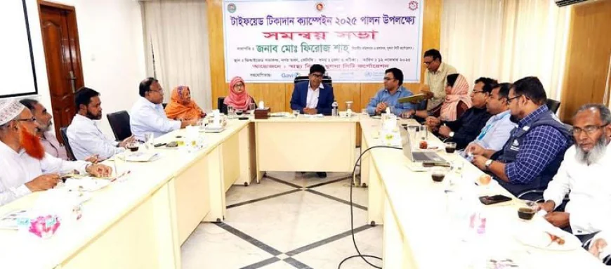 Typhoid Vaccination Campaign Achieves 94% Target in Khulna City