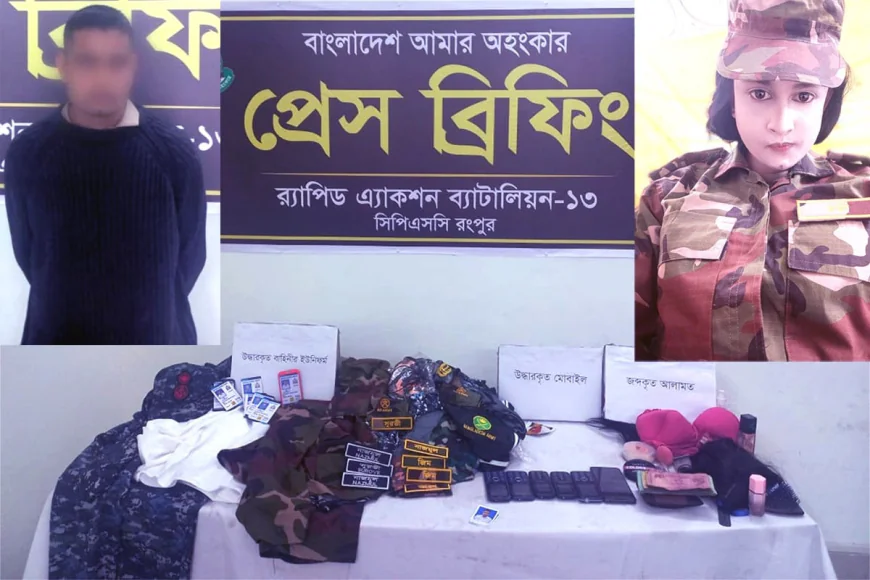 Mastermind Fraudster Disguised as Woman in Army Uniform Arrested