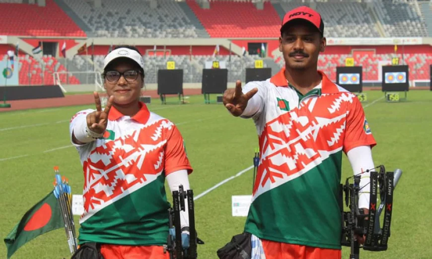 Bangladesh Reaches Final in Compound Mixed Team
