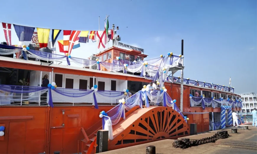 Century-Old Paddle Steamer PS Mahsud Relaunched as Pleasure Cruise