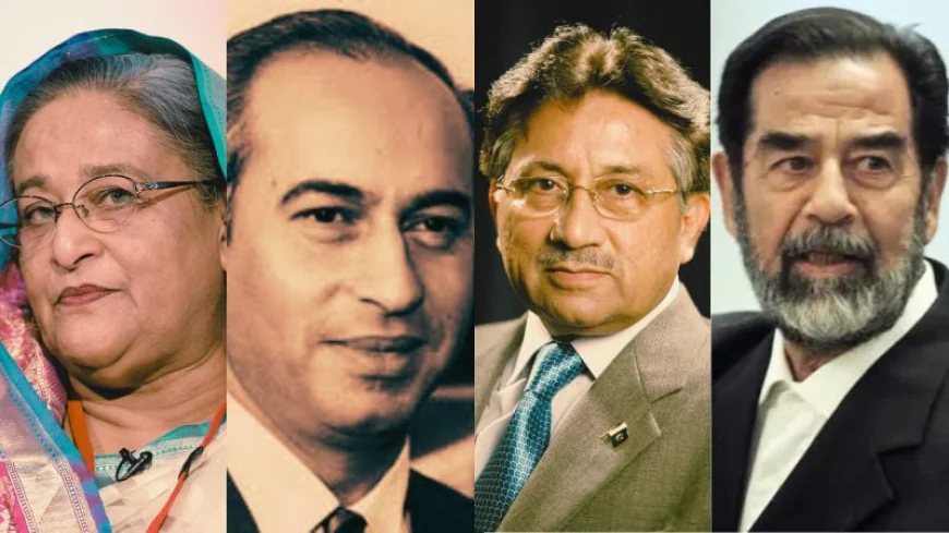 Before Sheikh Hasina, Bhutto, Musharraf, and Saddam Faced Death Sentences