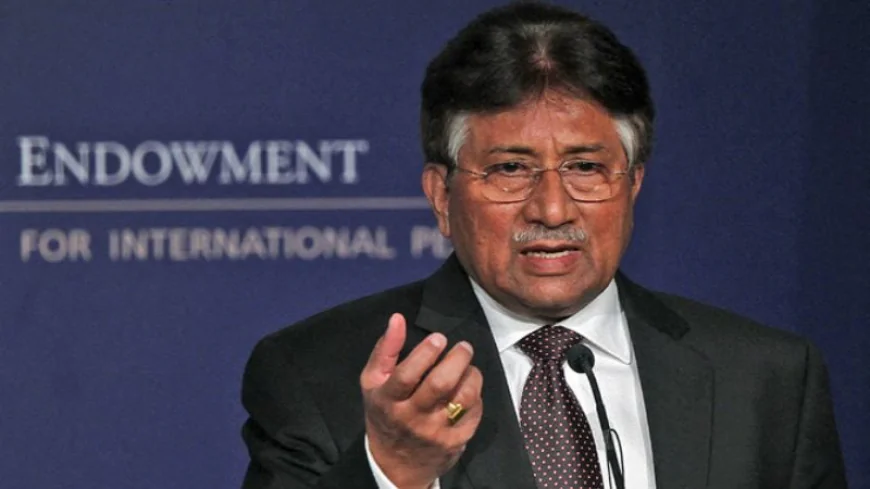 Former Pakistani President Pervez Musharraf. File photo: AFP