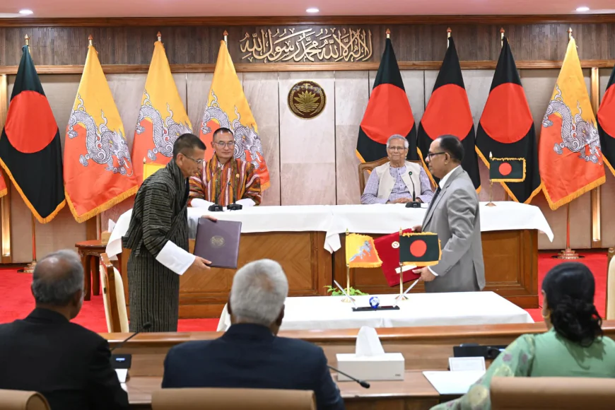 Bangladesh and Bhutan Sign Two New Agreements