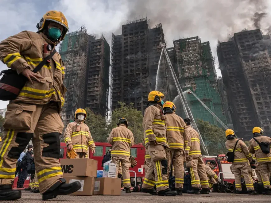 Hong Kong Anti-Corruption Agency Arrests 8 in Connection with Deadly Fire