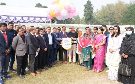 RU Hosts Opening of Inter-College Athletics Meet