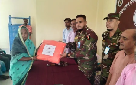 Army Provides Winter Clothing to Needy Priests in Rangamati