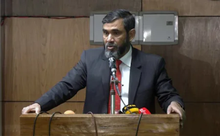 February election to shape the country’s future democratic course, says EC Sanaullah