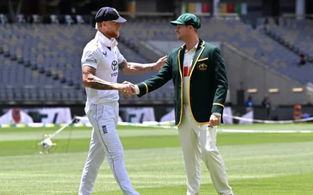 England Win Toss and Opt to Bat in Second Test as Australia Include Neser