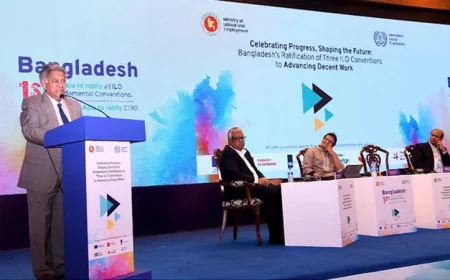 Sakhawat calls simultaneous ratification of 3 ILO conventions a historic step