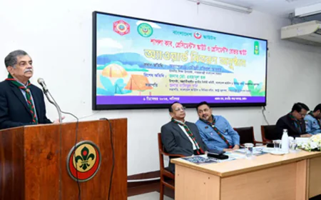 CR Abrar: Scouts’ Sacrifice in the July Movement Inspires a Vision for a New Bangladesh