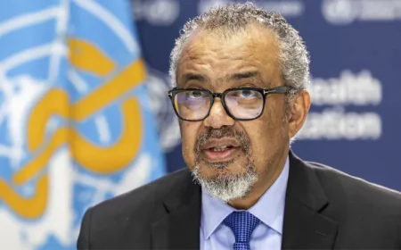 WHO Chief Optimistic About Resolving Final Hurdle in Pandemic Treaty